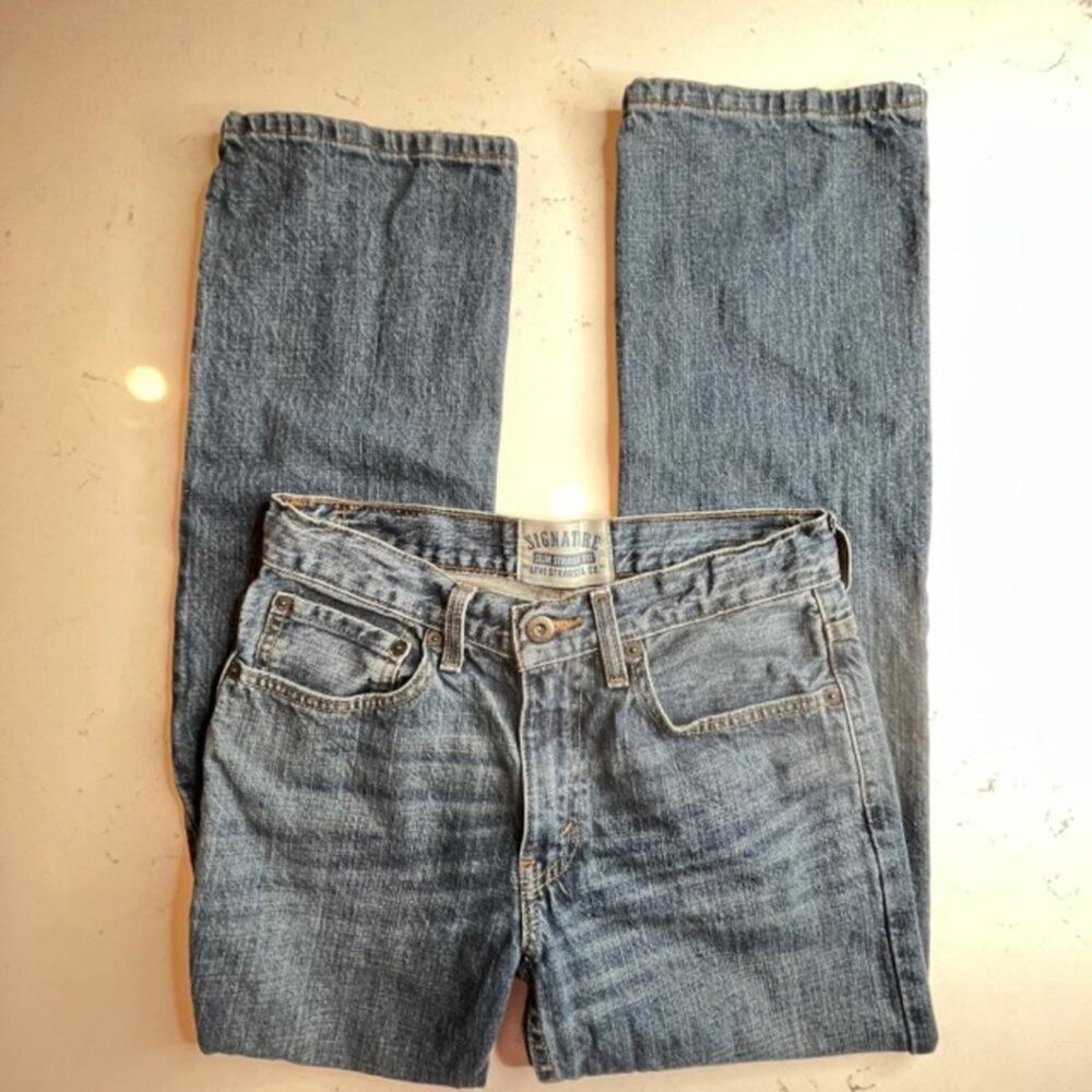 Levi's Slim Straight Fit Jean Size 16 Regular Juniors